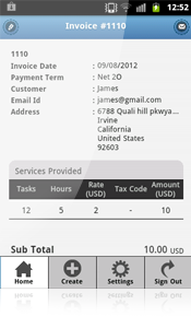 invoicing apps for phones